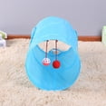 thumbnail image 4 of Kuymtek Cat Tunnel Funny Cat Kitten Game Play Juguete Plegable Con Dos Bolas (azul Cielo), 4 of 8