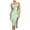 Mint Green, variant on Kaemgyyd Satin Dresses for Women Square Neck Spaghetti Strap Bodycon Cocktail Party Dress Elegant Sleeveless Ruffle Hem Dresses