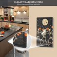thumbnail image 5 of Yayeee Duplex Wall Plate 1-Gang 4.5"x2.7" Home Receptacle Light Switch Decorative Outlet Cover, Black Halloween Dancing Skeleton, 5 of 7