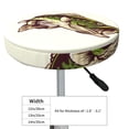 thumbnail image 4 of Wukai Largemouth Bass Fish (3) Bar Chair Covers,Barstool Covers Round, Stretch Round Bar Stool Covers,Washable Stool Cushion Slipcovers for 11-14 inch-13 inch, 4 of 7