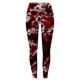 thumbnail image 3 of MKLEKYY Leggings de yoga con estampado rojo informal para mujer, 3 of 3