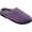 Smokey Purple, variant on Women's Darcy Quilted Cuff Velour Clog House Slipper