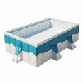 thumbnail image 1 of twisto Foldable Pool Sturdy Support Foldable Toddler Pool Large Capacity Outdoor Play Gear for Babies, Garden, 1 of 10