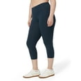 thumbnail image 4 of No nonsense Women's Cotton Capri, Twilight, Large, 4 of 5