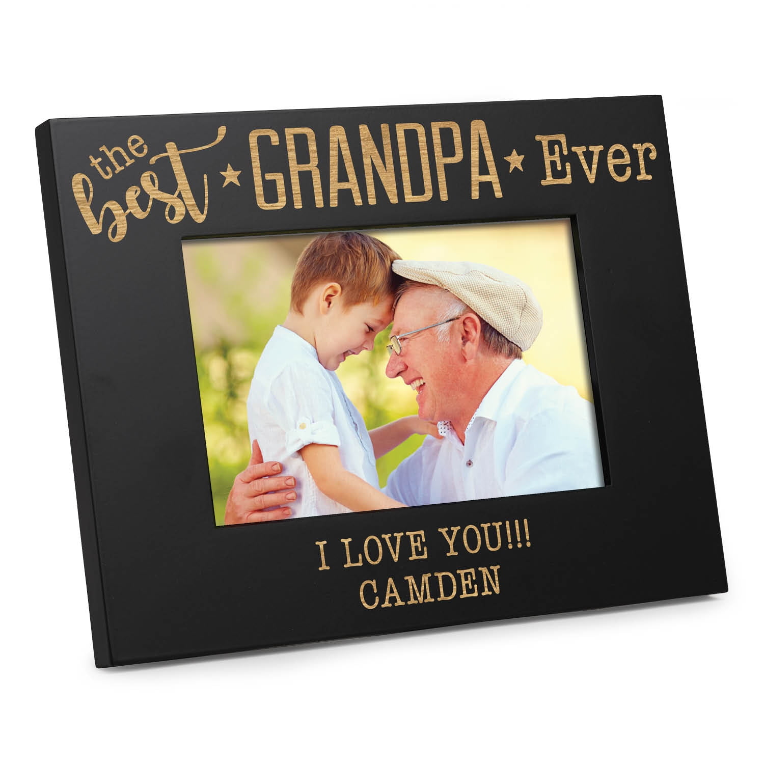 The Best Ever Personalized Black Picture Frame