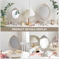 thumbnail image 2 of Eease Antique Makeup Mirror with Stand - Double Sided Tabletop Cosmetic Mirror, 2 of 6