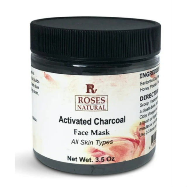Masque Facial au Charbon Activé 3,5 Oz