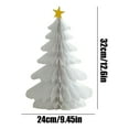 thumbnail image 3 of Honeycomb Paper Christmas Tree, Table Decorations Christmas Honeycomb Ornaments Tabletop Mini Xmas Trees for Party Supplies Home Decor, 3 of 6