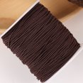 thumbnail image 2 of MasteelfCA 100M en 1 Rouleau Café Foncé Corde Élastique Accessoires de Bijoux DIY Brins Faits Main Perles Résistantes pour Bijoux DIY, 2 of 7