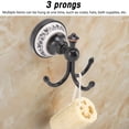 thumbnail image 5 of BIMZUC Retro 3‑Prong Wall Hook – Blue & White Porcelain Design, Corrosion‑Resistant, Ideal for Bathroom, Bedroom, Kitchen, 5 of 6