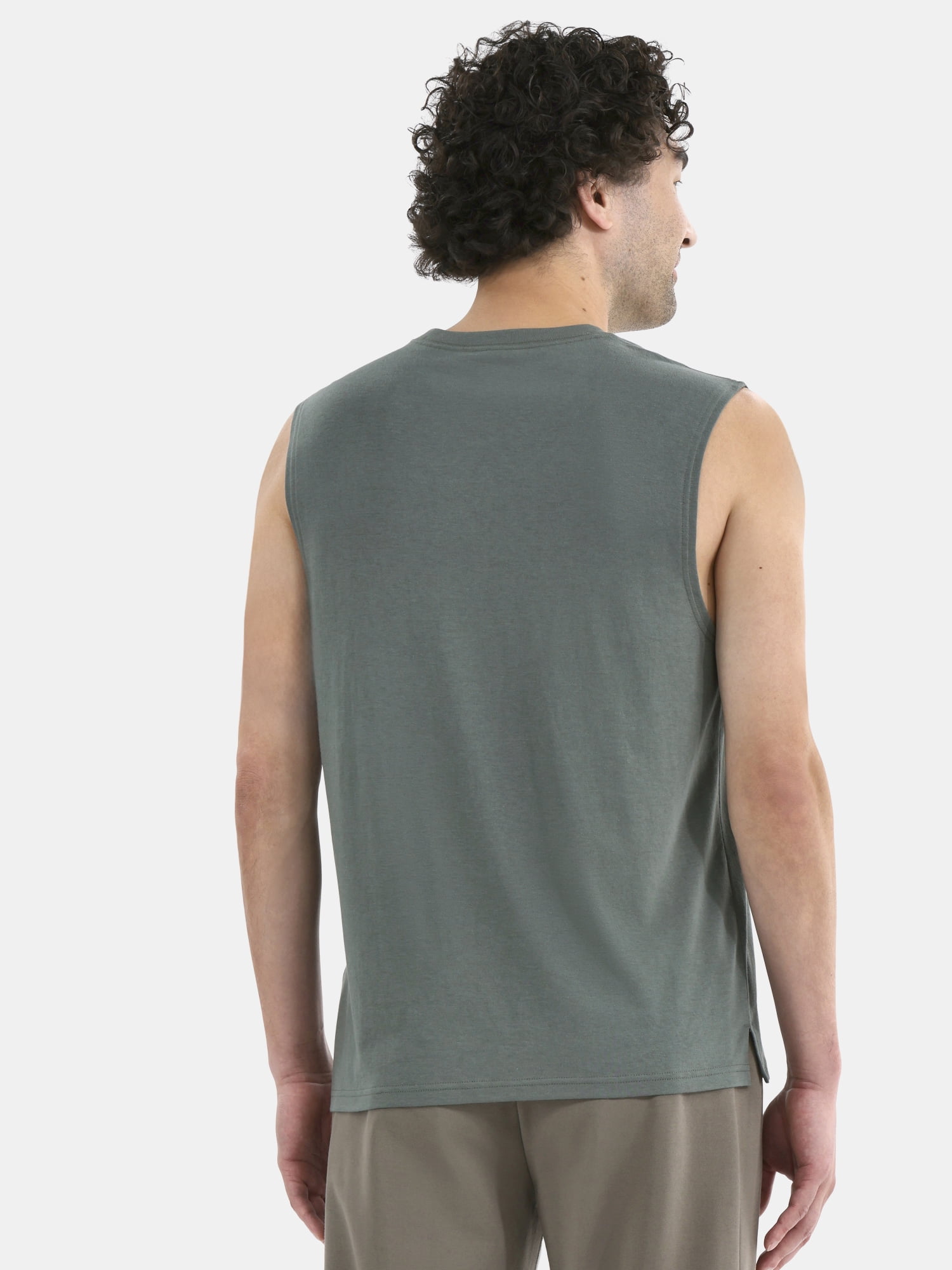 Athletic Works Men's and Men's Big & Tall Tri-Blend Muscle Tee, Sizes XS-4XLT