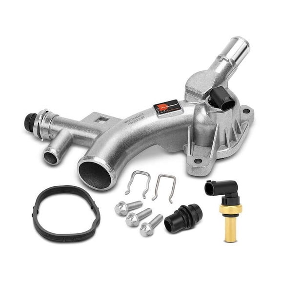 Water Distribution Pipe One Set - Compatible with 2013 - 2019 Buick Encore 1.4L 4-Cylinder - Autopart Premium