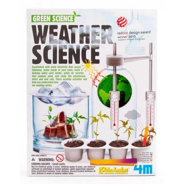 4m Kidslabs Weather Science Science Kit Walmart Com Walmart Com