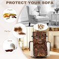 thumbnail image 7 of SCRAWLGOD Deer Camo Hunting Print Non Slip Recliner Chair Cover Removable Anti Dust Furniture Protector Washable Reclining Cover with Elastic Straps, 7 of 7