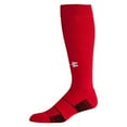 thumbnail image 3 of Under Armour Unisex Team Over the Calf Sock, 1 Pair 1270244 (Red/White, M), 3 of 3
