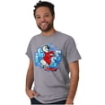 thumbnail image 3 of Airbrushed Bear Mascot Icee Ahh Men's Graphic T Shirt Tees Brisco Brands X, 3 of 5