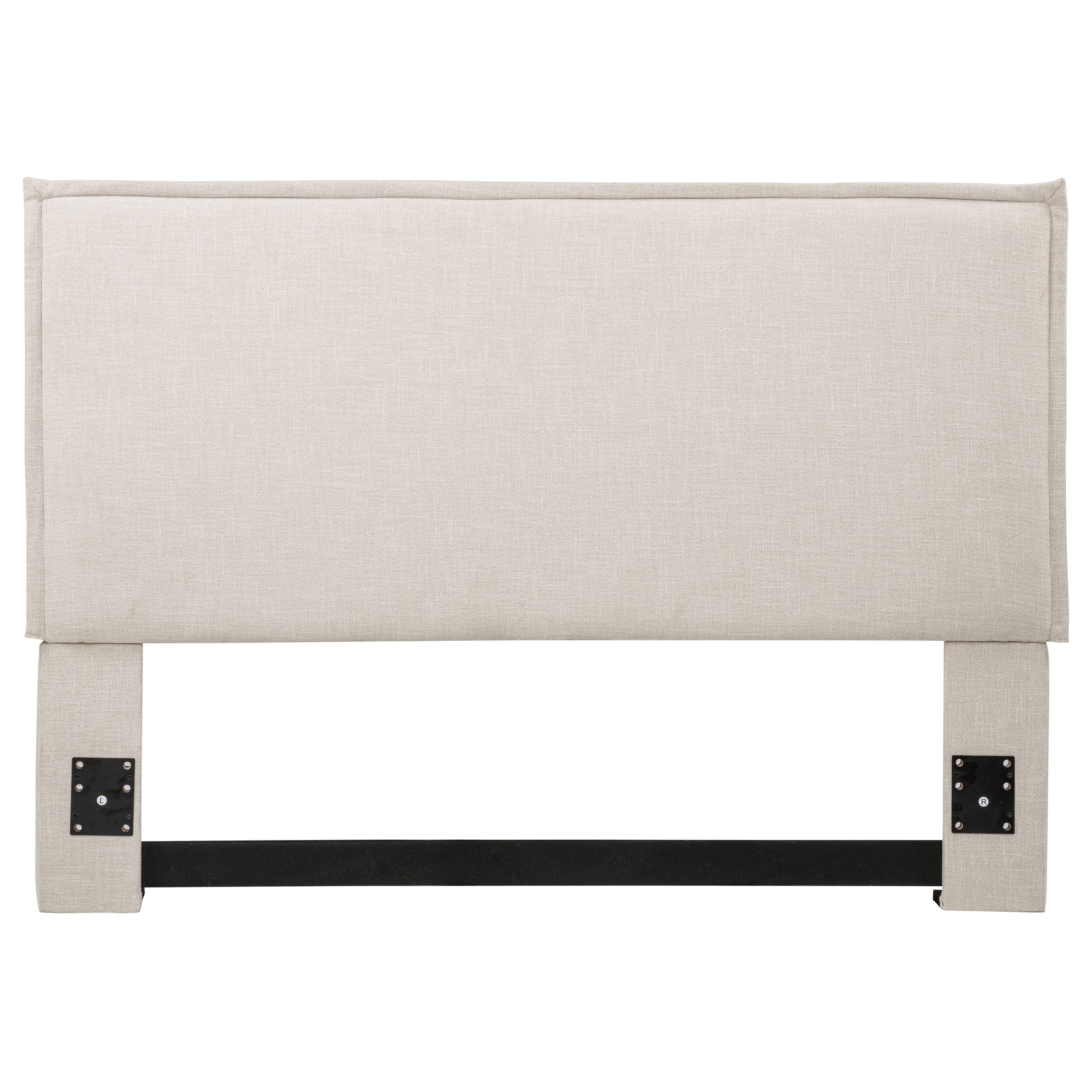 Izzy Upholstered Queen or Full Panel Headboard Sand