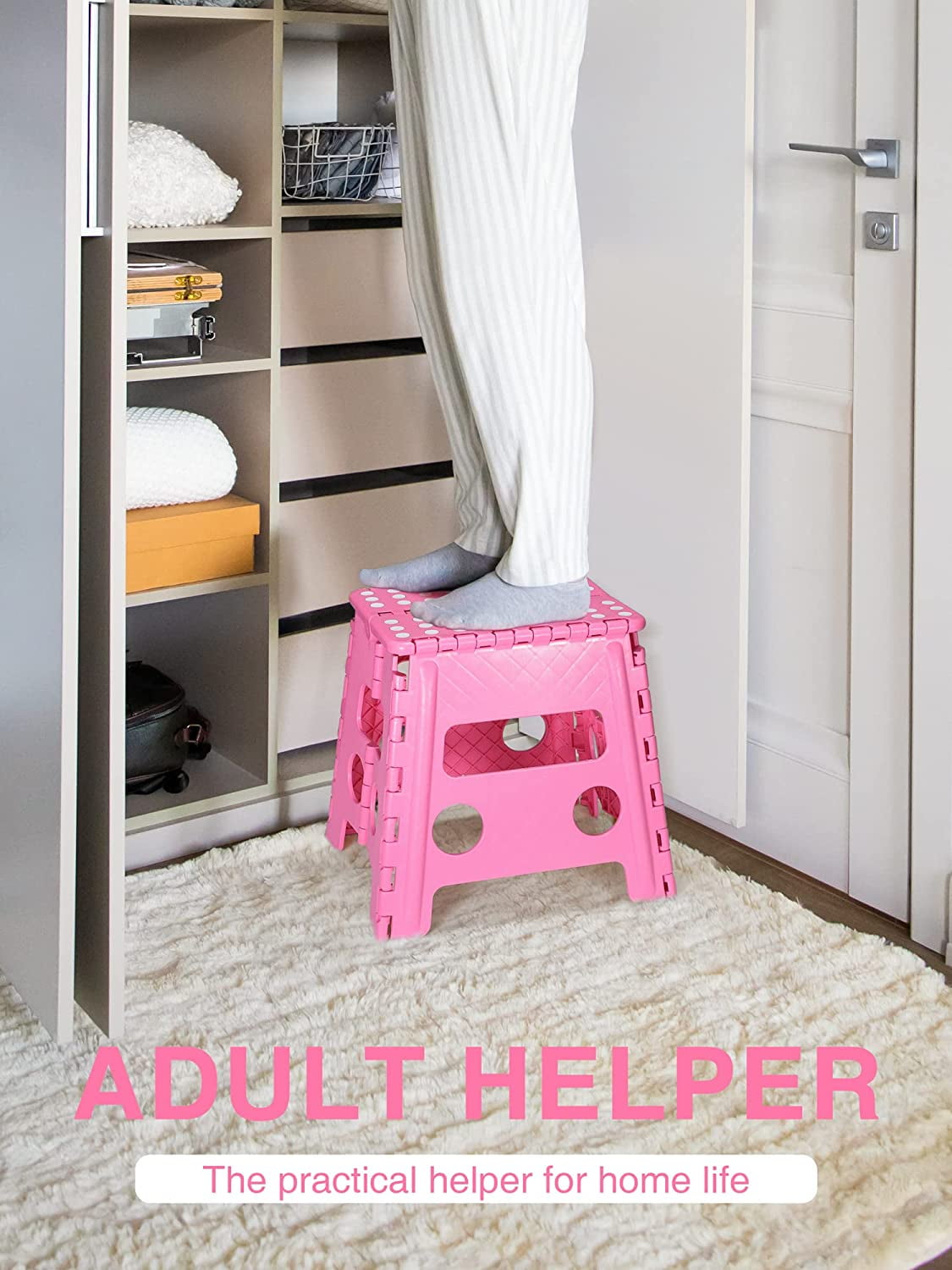 Buy ACSTEP 13 Folding Step Stool,Heavy Duty Foldable Stool for Kids and