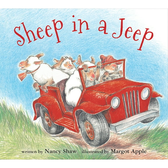 Pre-Owned Sheep in a Jeep (Board book) 0547338058 9780547338057