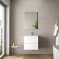 thumbnail image 3 of Ws Bath Collections Flora C60.100 WE Flora 24" Wall Mounted Single Basin Vanity Set -, 3 of 3