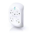 thumbnail image 2 of 360 Electrical 229076 Revolve 4 Outlets Surge Protector, White, 2 of 7