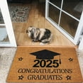 thumbnail image 4 of Graduation Season Front Door Mat 2025 Welcome Mat For Front Door With Non Backing Easy To Clean Entry Mats For Indoor Outdoor Porch Blanket Soft Throw Bed Throw Biggest Blanket in The World Throw, 4 of 4