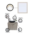 thumbnail image 4 of Gabinete Para Baño Derecho Con Espejo Decorativo VERNIER, 4 of 6