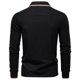 thumbnail image 3 of pstuiky Camisas casuales de manga larga para hombre, Blusa/camisa de manga larga con cuello vuelto y botones ajustados para hombre camisetas de hombre s, 3 of 3