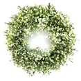 thumbnail image 4 of Christmas Artificial Wreath Realistic - Flower Hanging Wreath Front Door Decor, 4 of 6