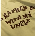 thumbnail image 5 of Rather Be With Uncle Nephew Niece Toddler Boy Girl T Shirt Infant Toddler Brisco Brands 12M, 5 of 6