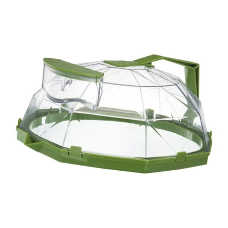 Microwave Oil Cover with Water Guidance Keeping Clean Kitchen Gadget Use Less Than 4 Minutes Use Below 200 Celsius Degree Durable   Green