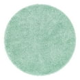 thumbnail image 3 of Unique Loom Infinity Shag Collection Area Rug - Jinko (8' Round Cyan), 3 of 7