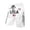 White, variant on IWRICH USA Shorts for Men Flag Printed Elastic Waist Pants Drawstring Casual Loose Fit Shorts with Pocket White XL