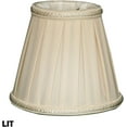 thumbnail image 3 of Royal Designs, Inc. Decorative Trim Empire Chandelier Shade CS-404WH, White, 3 x 5 x 4.5, 3 of 4