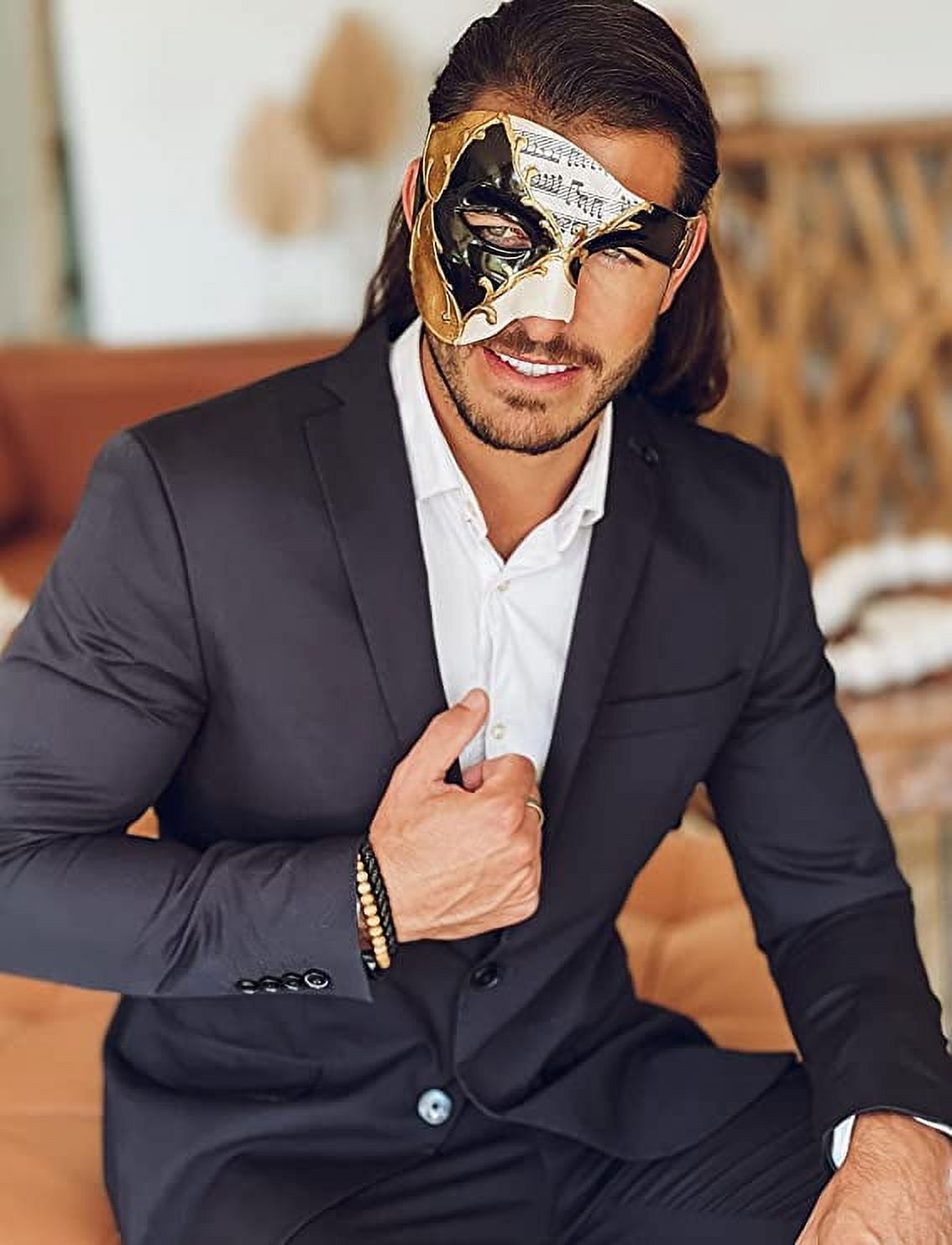 black tie masquerade