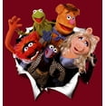 thumbnail image 2 of Junior's The Muppets Breakout  Racerback Tank Top Scarlet Small, 2 of 4