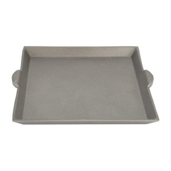 Chummist Square Griddle Plate Grill Pan Baking Tray Outdoor BBQ Supplies Kitchen Bakeware Accessories