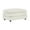 White, variant on Cterwk Chenille Ottomans Footrest for Living Room, Bedroom, Office, White