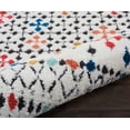 thumbnail image 6 of Nourison Kamala Boho Modern White 2'2" x 7'6" Area Rug, (8' Runner), 6 of 6