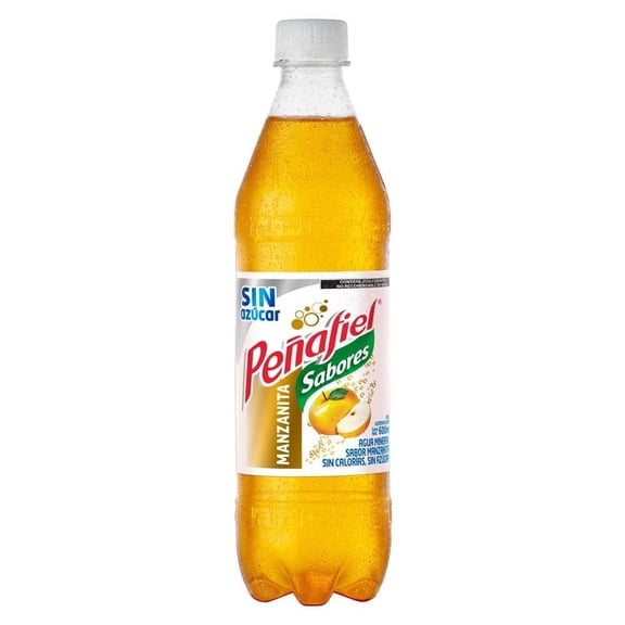 Agua mineral Peñafiel manzanita 600 ml