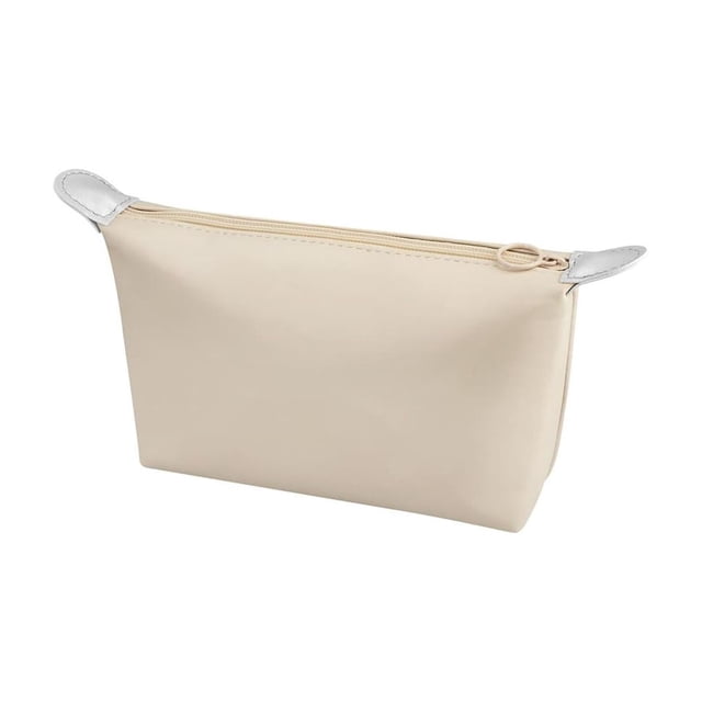 Cosmetiquera con forro interno-Kaunis beige 21.5 x 13 x 6.5