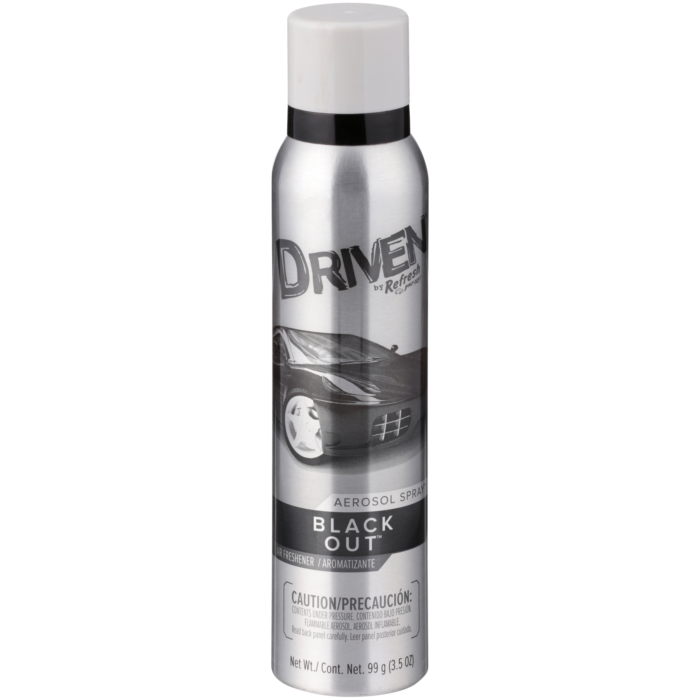 Driven by Refresh Your Car Black Out Air Freshener 3.5 oz. Can