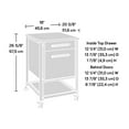thumbnail image 3 of Sauder Briarbrook® Mobile File, Barrel Oak, 430078, 3 of 9