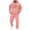 Pink, variant on VBTAPA Mens Christmas Sweatsuit 2 Piece Hoodie Tracksuit Sets Oversized Graphic Hoodies Drawstring Long Pants Jogging Suit Long Sleeve 3D Print Casual Athletic Outfits Prime Sales Army Green XL