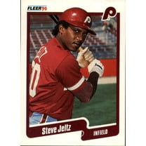 1990 Steve Jeltz Fleer Baseball Card #562
