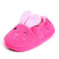 thumbnail image 1 of Baby Girls' Rabbit Slipper 7-8 M US Toddler Pink, 1 of 4