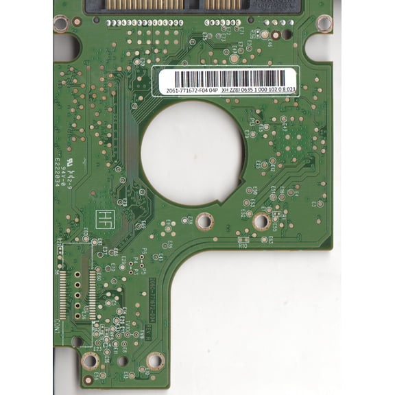 WD3200BEVT-24A23T0, 2061-771672-F04 04P, WD SATA 2.5 PCB