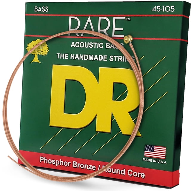 Cuerdas para bajo acústico DR Strings Phosphor Bronze 45-105