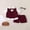Wine Red, variant on Kids Boys Gentleman Clothes Outfits Patchwork Bowtie Short Sleeve Blazer Waistcoat Shirts Solid Color Shorts 2Pcs Suit