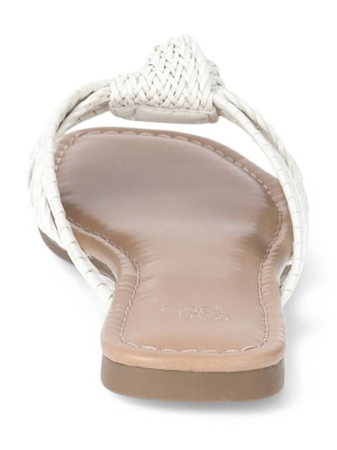 Time and Tru Women's Woven Knot Slide Sandal